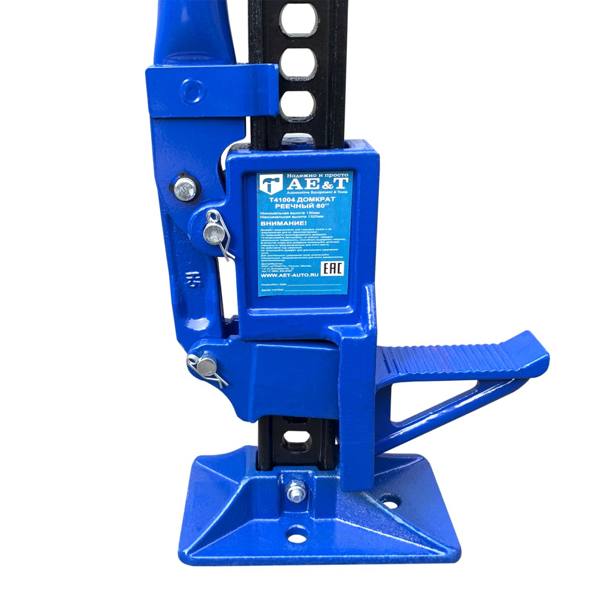 Домкрат реечный Т41004 AE&T 60