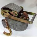Стяжной ремень с крюками для крепления груза 3,5/7,0 т, L=10 м
