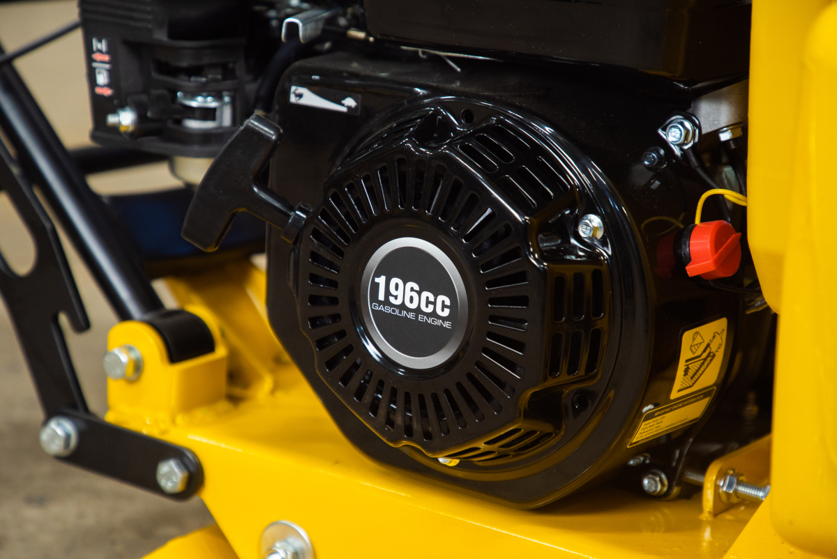 Виброплита 85 кг, 13кН (LCT) бак, коврик, колесный комплект TOR T-80