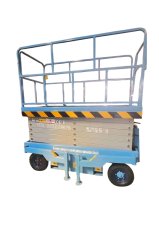 Подъемник ножничный самоходный аккумуляторный 500 кг, 12/14 м, 48/85 В/Ач TOR SJY-0,5-12DC