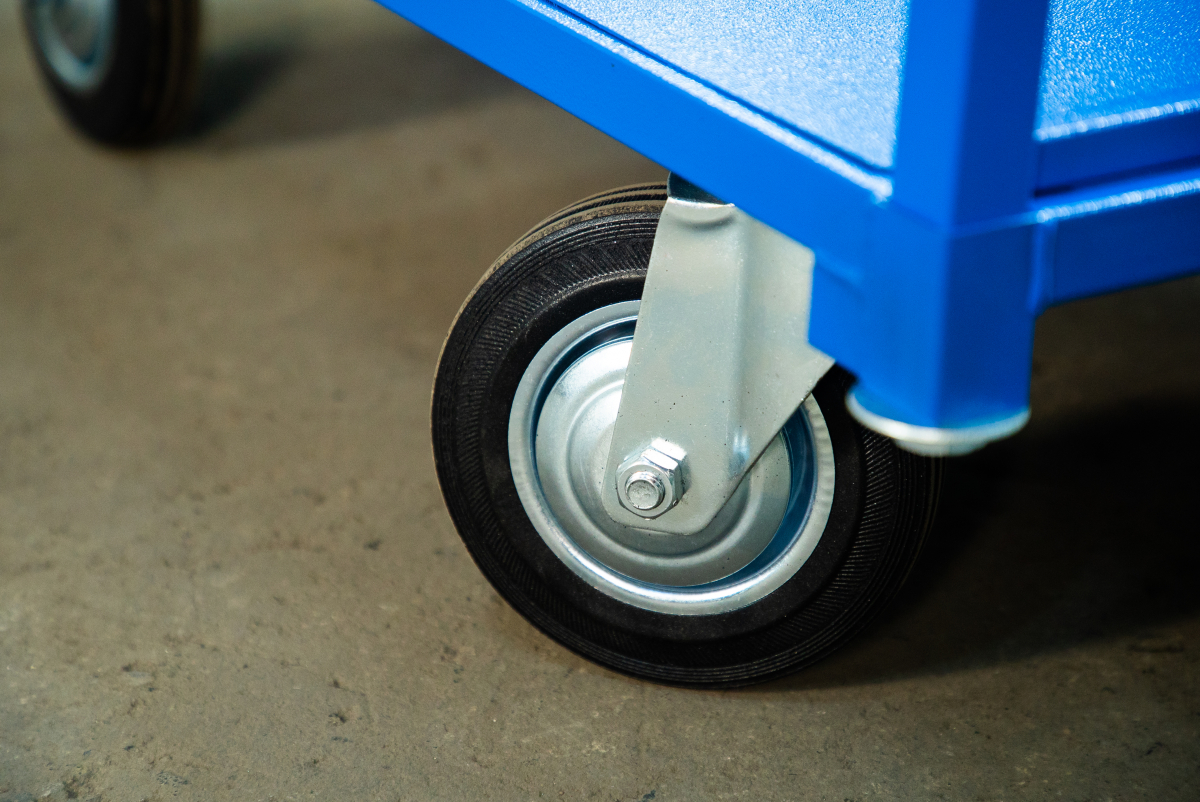 Тележка платформенная TOR ТП-Д (700х1200) с двумя ручками (колеса 160)