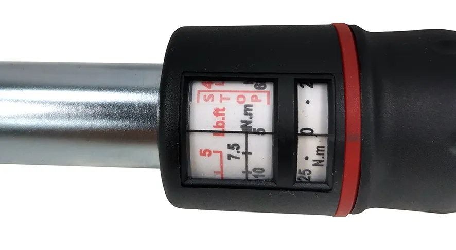 Ключ динамометрический со шкалой в окошке 10-60Nm 3/8 TA-B3060-38 AE&T