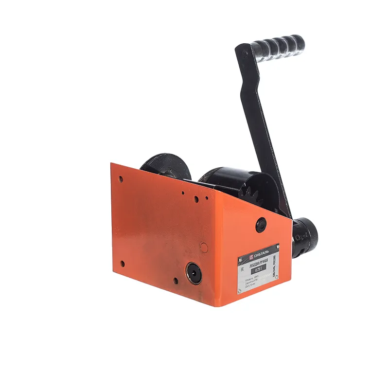 Лебедка барабанная ручная HWV 0,25 т СибТаль