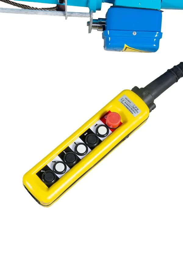 Таль передвижная  1т 36м 380В электрическая канатная TOR CD PRO