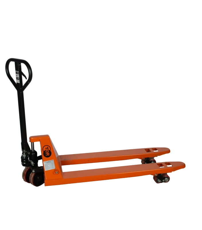 Тележка гидравлическая 2000 кг 1150 мм полиуретановые колеса TOR JC