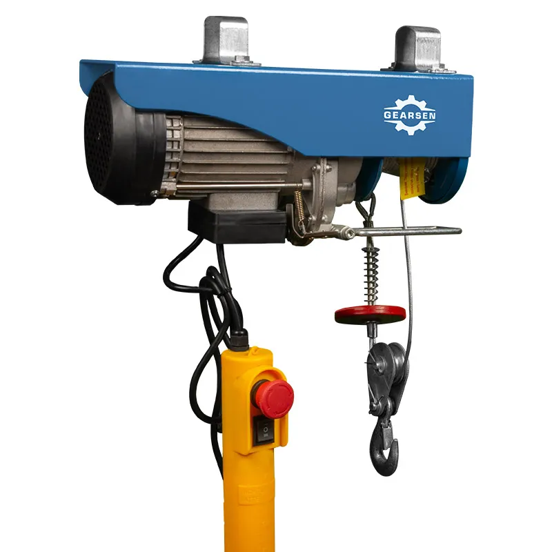 Таль электрическая мини стационарная GEARSEN PA 220В, 250/500кг, 20/10м