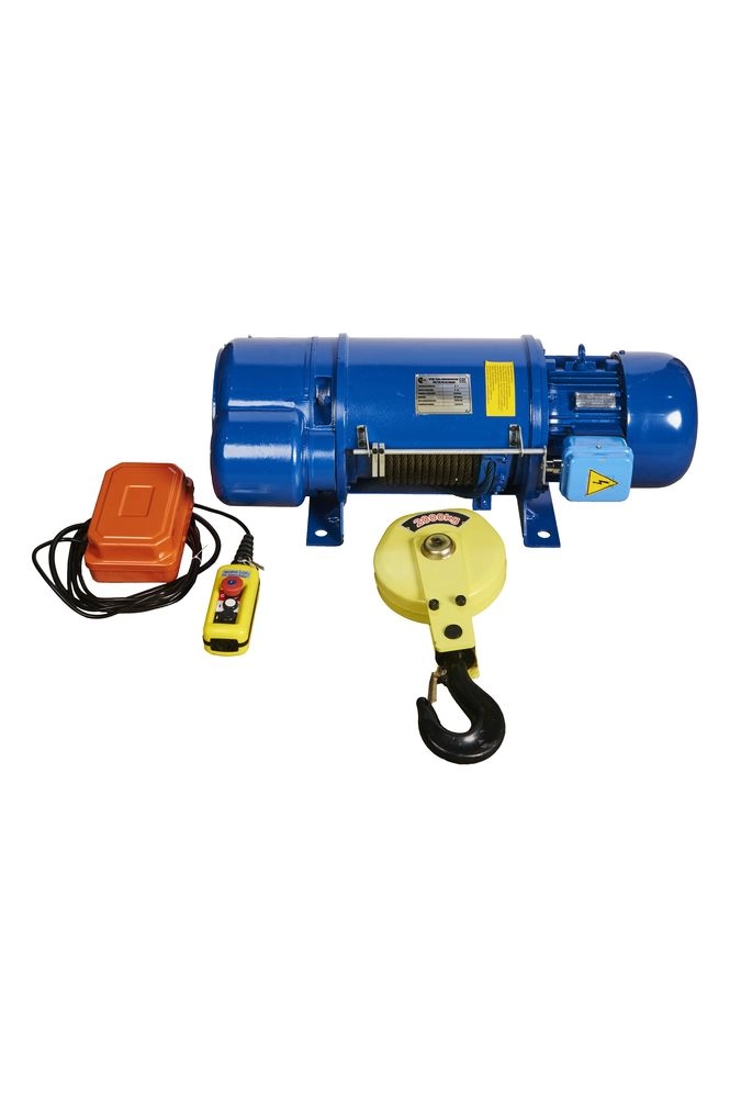 Таль стационарная на лапах  2,0 т  6 м 380 В электрическая канатная TOR CD