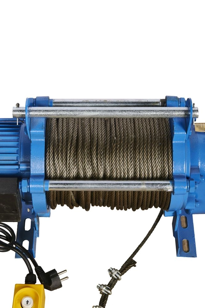 Лебедка электрическая  500 кг 100 м с канатом 220 В TOR KCD