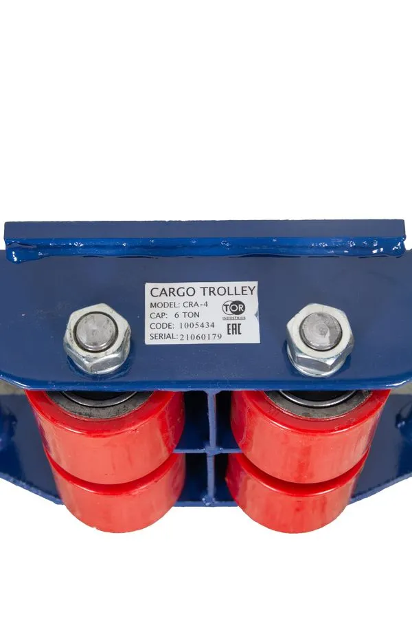 Роликовая платформа поворотная TOR CRA-4 г/п 6 т (без ручки)