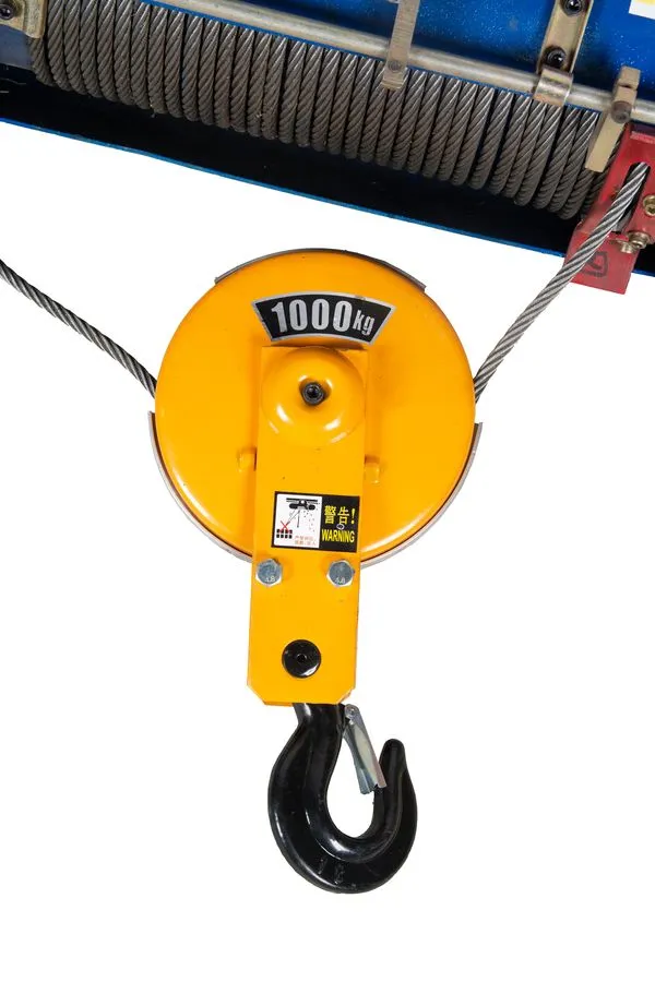 архив_Таль передвижная  1т  6м 380В электрическая канатная TOR CD (серия J)