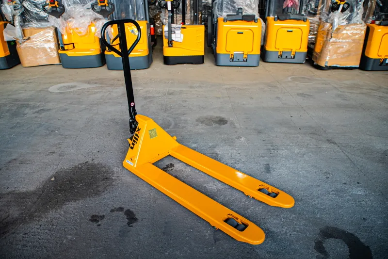 Тележка гидравлическая 2500 кг 1150 мм полиуретановые колеса XILIN DF-III