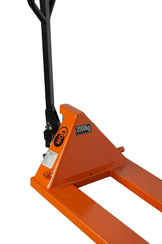 Тележка гидравлическая 2000 кг 1150 мм полиуретановые колеса TOR JC