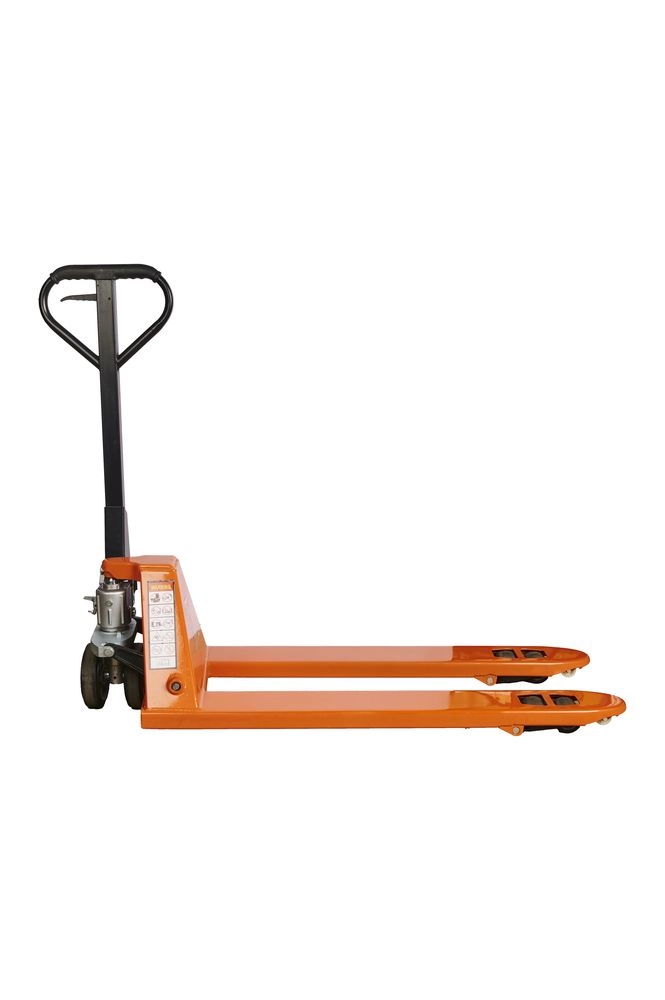 Тележка гидравлическая 2500 кг 1150 мм резиновые колеса TOR AC (серия G)